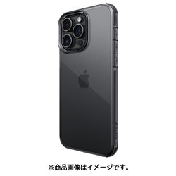 iPhone 15 Pro 対応 ケース 耐衝撃 米軍MIL規格 クリア シンプル スリム スマホケース 衝撃吸収 薄型 透明 密着痕防止 クリアケース Clear スモーク RT_IOPCSPTCL_SM