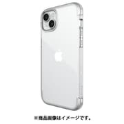 iPhone 15 Plus 対応 ケース 耐衝撃 米軍MIL規格 クリア スマホケース 衝撃吸収 傷 保護 薄型 アルミ フレーム クリアケース Air シルバー RT_IOBCSAPAR_SV