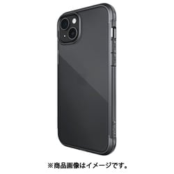 iPhone 15 対応 ケース 耐衝撃 米軍MIL規格 クリア スマホケース 衝撃吸収 傷 保護 薄型 アルミ フレーム クリアケース Air スモーク RT_IONCSAPAR_SM