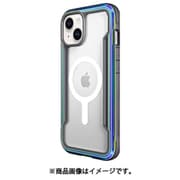 iPhone14Plus 対応 ケース クリア カバー MagSafe対応 マグネット リング 内蔵 スマホケース 米軍 MIL 規格 耐衝撃 クリアケース Shield MagSafe イリデセント RT_INBCSAPSA_IR