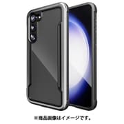 Galaxy S23 Plus 対応 ケース クリア 米軍MIL規格 耐衝撃 クリアケース 抗菌 透明 アルミフレーム 薄型 スマホケース 携帯カバー Shield Pro ブラック RT_G3MCSAPSO_BK