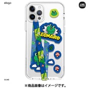 公式 ラインフレンズ ライセンス グッズ スマホ ストラップ ライン キャラクター 落下防止 用 スマホストラップ 薄型 フィンガーホルダー ワイヤレス充電 対応 スマホバンド LINE FRIENDS COLLABORATION B&F PHONE STRAP レナード EL_SPASRFBLF_LE