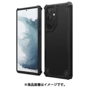 Galaxy S22 Ultra 5G 対応 ケース 耐 衝撃 衝撃吸収 薄い シンプル スマホケース 耐衝撃 薄型 携帯ケース カバー ARMOR CASE ブラック EL_GVLCSTPAE_BK