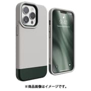 iPhone13 Pro 対応 ケース 耐 衝撃 薄い シンプル スマホケース 耐衝撃 衝撃吸収 薄型 携帯ケース カバー GLIDE CASE ストーン/ダークグリーン EL_IMPCSPTGE_SD