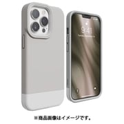 iPhone13 Pro 対応 ケース 耐 衝撃 薄い シンプル スマホケース 耐衝撃 衝撃吸収 薄型 携帯ケース カバー GLIDE CASE ストーン/ホワイト EL_IMPCSPTGE_SW