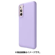 Galaxy S21 Plus 5G 対応 ケース 耐衝撃 薄型 シリコン スマホケース 衝撃 吸収 スリム 携帯ケース SILICONE CASE ラベンダー EL_GSMCSSCS2_LV