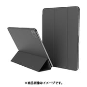 iPad Pro 11 2022 2021 2020 対応 スタンド ケース カバー 強力 マグネット 式 角度調整 可能/2段階 角度 変更 背面 保護 マグネットスタンド MAGNET FOLIO ダークグレー EL_P11CSPLMF_DG
