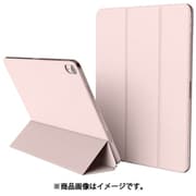 iPad Air 11 M3 M2 5 4/iPad Pro 11 2018 対応 スタンド ケース カバー 強力 マグネット 式 角度調整 可能/2段階 角度 変更 背面 保護 マグネットスタンド MAGNET FOLIO サンドピンク EL_PA7CSPLMF_PK