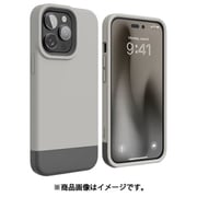 iPhone 14 Pro Max 対応 ケース カバー 耐衝撃 衝撃吸収 シンプル スマホケース 耐衝撃 薄型 スマホカバー GLIDE CASE ストーン/ダークグレー EL_INGCSPTGE_SG