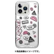 iPhone13 Pro 対応 ケース クリア ラインフレンズ 公式ライセンス グッズ かわいい 耐衝撃 カバー ワイヤレス充電 対応 透明 可愛い クリアケース LINE FRIENDS B&F minini minini World EL_IMPCSTPNP_ML