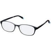 老眼鏡 シンプルビジョンスリム RG-002 ブラッククリア +1.00 071577