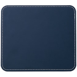 レザーマウスパット スクエア ネイビー TS-0997-006