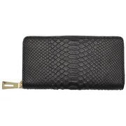 RDOP276BK [ラウンド長財布 Black パイソン]