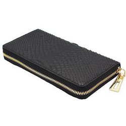 RODANIA 黒 長財布 RODANIA ロダニア 長財布 メンズ カイマンワニ ブラック