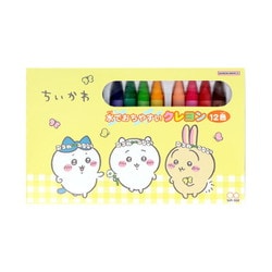 1821645A ちいかわ 水でおちやすいクレヨン 12色