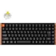 パソコン用キーボード Bluetooth 日本語配列 バナナ軸 ブラック K2M-G9W-JIS