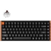パソコン用キーボード Bluetooth 英語配列 茶軸 ブラック K2M-G8W-US