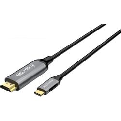 HDMI（オス）/USB-C（オス）ケーブル uc0120-60s-1.8m