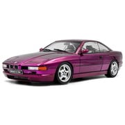 S1807006 1/18 BMW 850（E31） CSI 1991 バイオレット [ダイキャストミニカー]