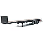 S2400506 1/24 トランスポート トレーラー ブラック [ダイキャストミニカー]