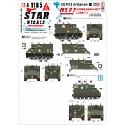 SD72-A1185 1/72 現用 ベトナム戦争のM113 #3 第17騎兵連隊第1大隊/第5歩兵（機械化） 連隊第1大隊/第50歩兵（機械化） 連隊第1大隊のM577A1コマンドポスト [プラモデル用品]