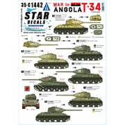 SD35-C1442 1/35 現用 アンゴラ内戦 #1 MPLA/FAPLAのT-34-85 戦車 1970-80年代 [プラモデル用品]