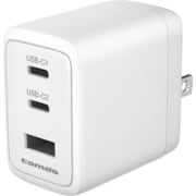 PD45W コンセントチャージャー C×2+A ホワイト USB PD(パワーデリバリー)対応 45W USB-C×2/USB-A×1 AC急速充電器 TSAP164UC2W
