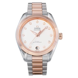 オメガ Seamaster Aqua Terra 150M コーアクシャル マスター クロノメーター レディース メタルベルト 並行輸入品 5年保証 220.20.34.20.52.001