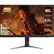 ゲーミングモニター/27型/QHD/180Hz/応答速度0.5ms（MPRT）/Fast IPS/ブルーライト低減/フリッカーフリー/G-Sync Compatible/HDR10/3年保証 Q27G4F/11