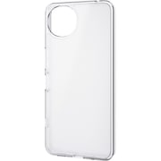 PM-S251HVCKMCR [AQUOS wish5 （SH-52F） ケース ハイブリッド 衝撃吸収 カメラレンズ保護設計 ストラップホール付 背面マット 指紋軽減 シルキークリア]