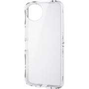 PM-S251TSLACR [AQUOS wish5 （SH-52F） ケース ハイブリッド 衝撃吸収 軽量 薄型 カメラレンズ保護設計 ストラップホールシート付 TOUGH SLIM LITE クリア]