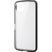 PM-S251TSLFCBK [AQUOS wish5 （SH-52F） ケース ハイブリッド 衝撃吸収 軽量 薄型 カメラレンズ保護設計 ストラップホールシート付 TOUGH SLIM LITE ブラック]
