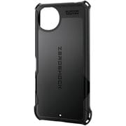 AQUOS wish5 (SH-52F) ケース ハイブリッド 衝撃吸収 カメラレンズ保護設計 ストラップホール付 ZEROSHOCK ブラック PM-S251ZEROBK