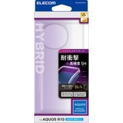 PM-S252HVCKCR [AQUOS R10 （SH-51F） ケース ハイブリッド 衝撃吸収 カメラレンズ保護設計 ストラップホール付 クリア]