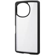 AQUOS R10 （SH-51F） ケース ハイブリッド 衝撃吸収 軽量 薄型 カメラレンズ保護設計 ストラップホールシート付 TOUGH SLIM LITE ブラック PM-S252TSLFCBK