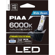 LEH262 [ヘッド＆フォグ用LEDバルブ 6000K H8/H9/H11/H16 超高輝度LEDコントローラーレスシリーズ 12V/24V共用]