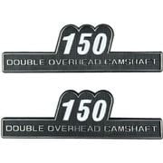 サイドカバーエンブレム 150 左右セット O93-Z150-01