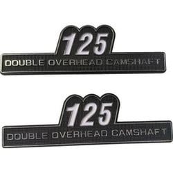 エンマ品 サイドカバーエンブレム 250 左右セット [株式会社マッドマックス]