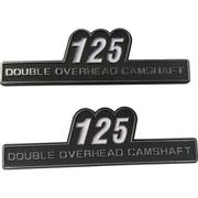 サイドカバーエンブレム 125 左右セット O93-Z125-01