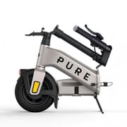 S010B2 [公道走行可能 PURE FLEX 電動キックボード 特定小型原付モデル 超コンパクト プラチナムシルバー]