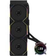 360mmラジエーター搭載 水冷クーラー HydroShift II LCD-C 360TL ブラック LL-HS2-LCD-360TL-BK
