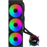 360mmラジエーター搭載 水冷クーラー HydroShift II LCD-C 360CL ブラック LL-HS2-LCD-360CL-BK