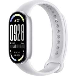 スマートウォッチ Xiaomi Smart Band 10 Glacier Silver 1.72インチAMOLEDディスプレイ 1500nitsHBM輝度 TPUストラップ 最大21日間バッテリー持続時間 150種類スポーツモード 24時間健康管理 9軸モーションセンサー搭載 高度な睡眠分析 グレイシャーシルバー BHR07PSGL