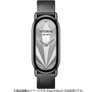 BHR07Y9GL [Xiaomi Band 10用 アクセサリ Xiaomi Silk Knitted Strap Ebony Black]