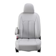 シートカバー 全席セット ワゴンR/フレア センターレザー ライトグレー 23ESA6040L