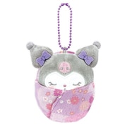 8203-288 サンリオキャラクターズ おくるみマスコット ボールチェーン付ぬいぐるみ 和柄 クロミ