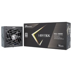 VERTEX PX 1200W ATX 3.1/PCIe 5.1 80 PLUS Platinum認証 電源ユニット 1200W ブラック 12122PXAFS