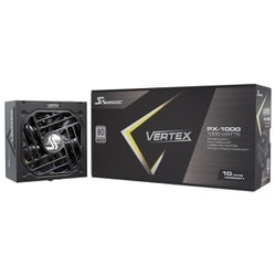 VERTEX PX-1000 ATX 3.1/PCIe 5.1 80 PLUS Platinum認証 電源ユニット 1000W ブラック 12102PXAFS