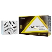 Focus GX-850 ATX3 (V4) - White ATX 3.1/PCIe 5.1 80 PLUS Gold認証 フルモジュラー 電源ユニット 850W ホワイト SRP-FGX851-A5A32SF-WH