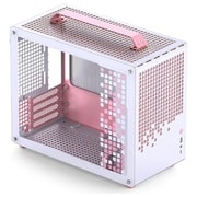Z20 WH-PINK Micro-ATX ハンドル付きPCケース ピンク×ホワイトモデル Z20-WHPK